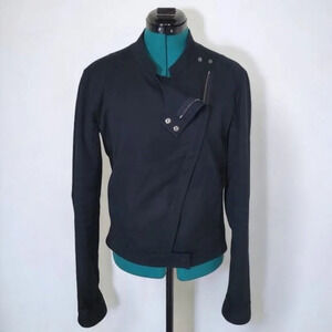 See by Chloe Black Zip Up Jacket - Size 10
